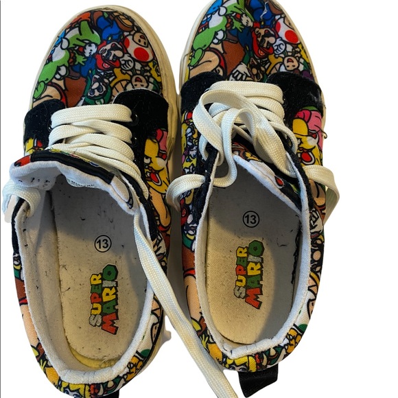 Ground Up Mario boys size 13 lace up shoes - Picture 4 of 6